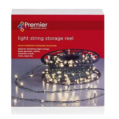 Light String Storage Reel, Christmas Lights