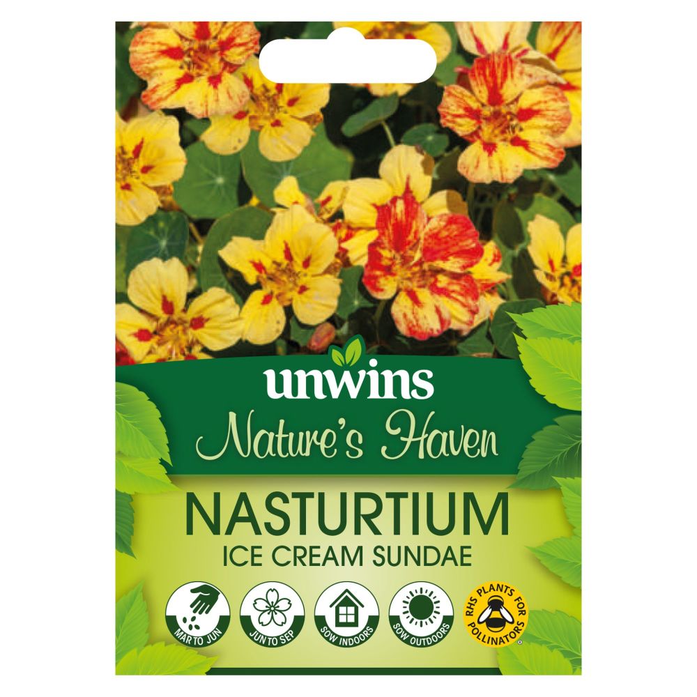 NH Nasturtium Ice Cream Sundae