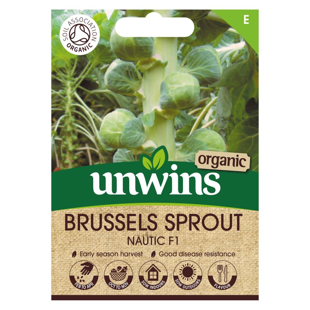 Brussels Sprout Nautic F1 (Organic)