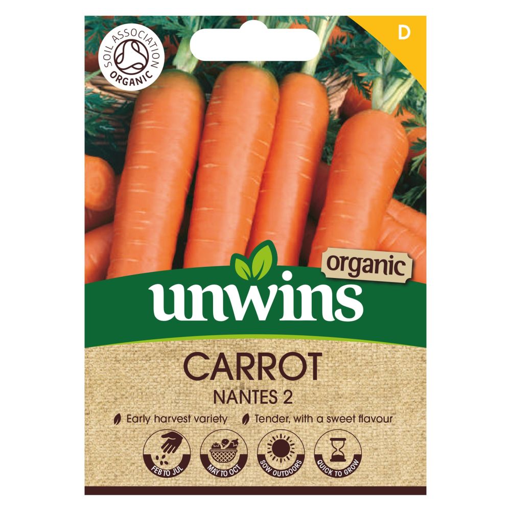 Carrot Nantes 2 (Organic)