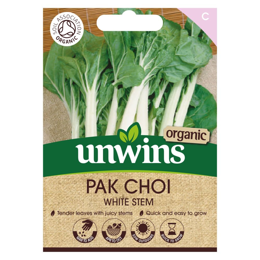 Pak Choi White Stem (Organic)