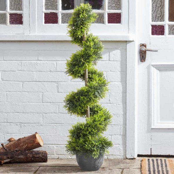 Topiary - Artificial - Cypress Twirl - 120cm