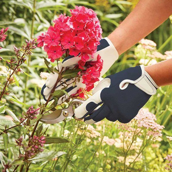 Smart Gardeners Navy Lrg/Size 9