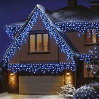 480 SNOWING ICICLE led lights - Blue and  White Mix