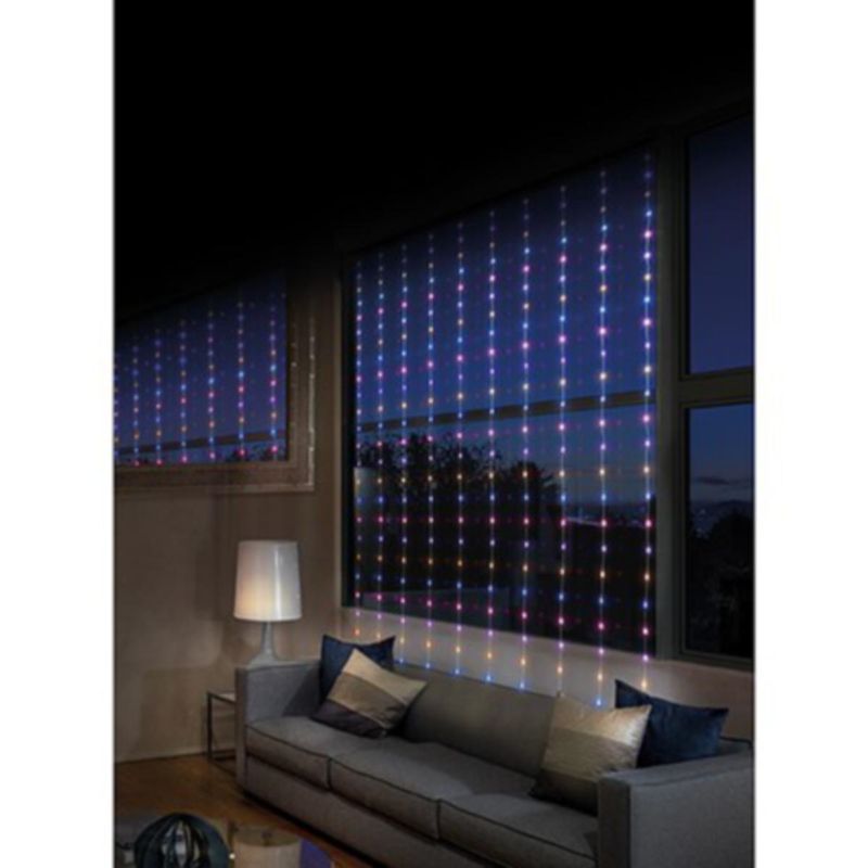 Light Curtain -Flexibright - 2x1.5m - rainbow LEDs
