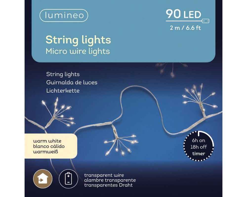 Micro LED Burst String Lights