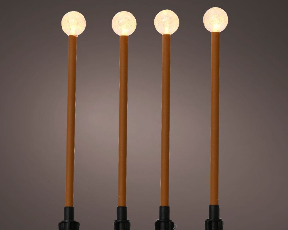 Spheres Lights on Stakes - Set of 4