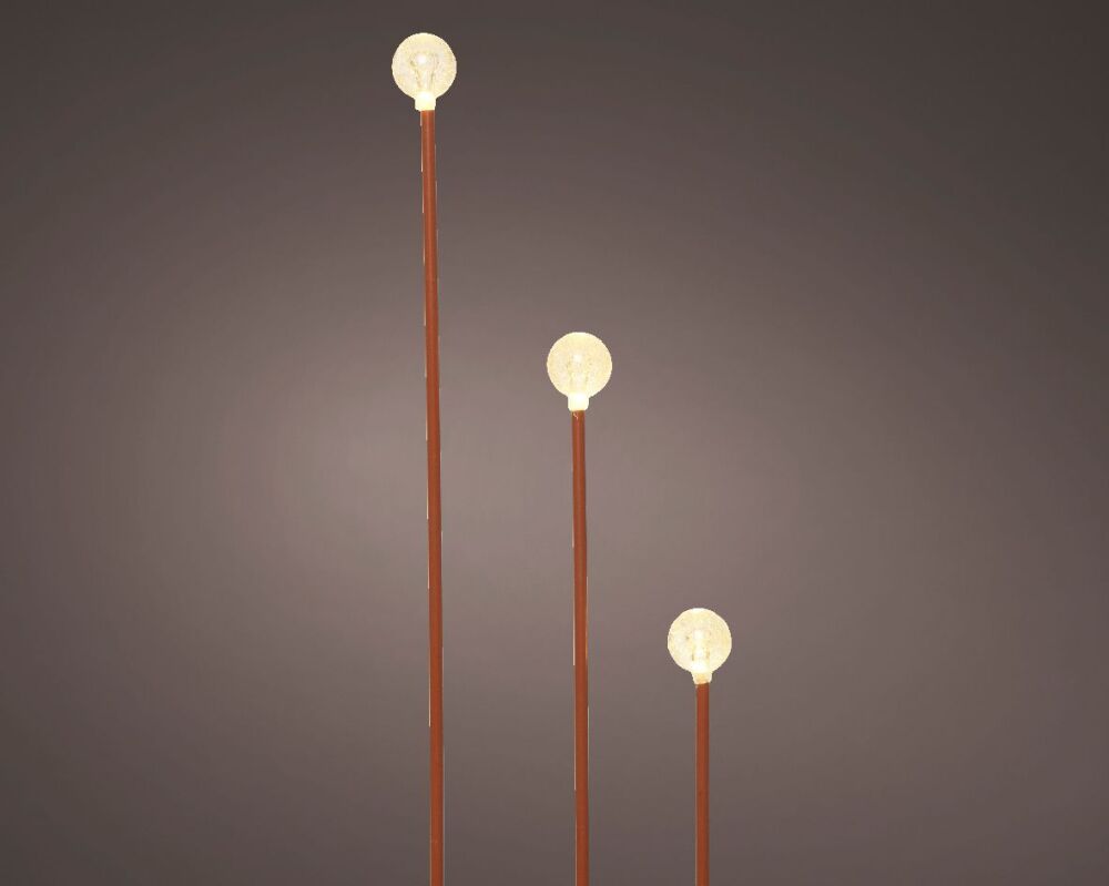 Spheres Lights on Stakes - Set of 6
