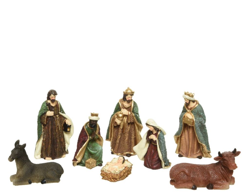 Nativity Figure Set of 8 - 15cm