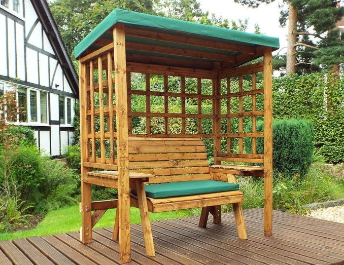 Charles Taylor Wentworth 2 Seat Arbour - Green