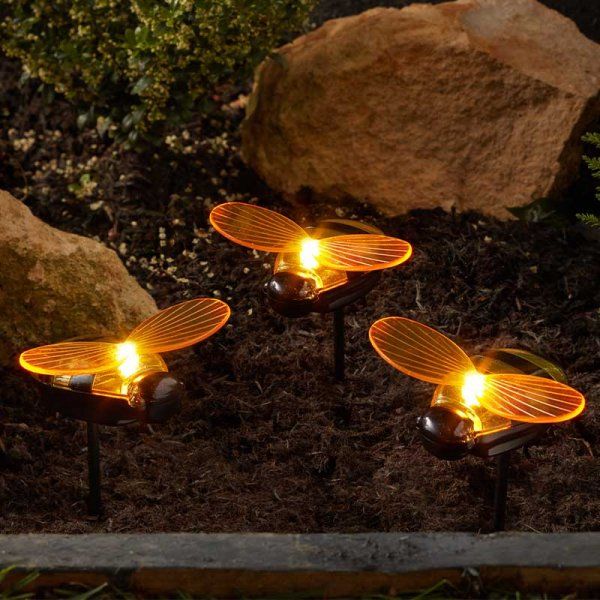 Stake Light - Bees - 3 Pack