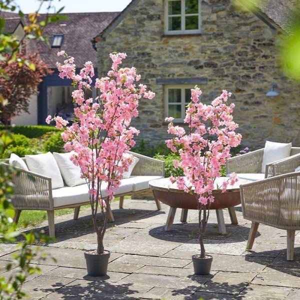 Pink Cherry Tree - Artificial - 140cm