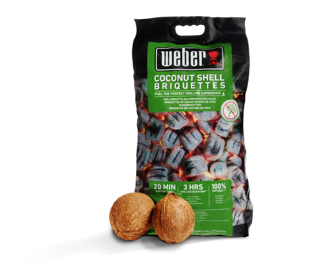 Weber Briquettes Coconut Shell - 8kg