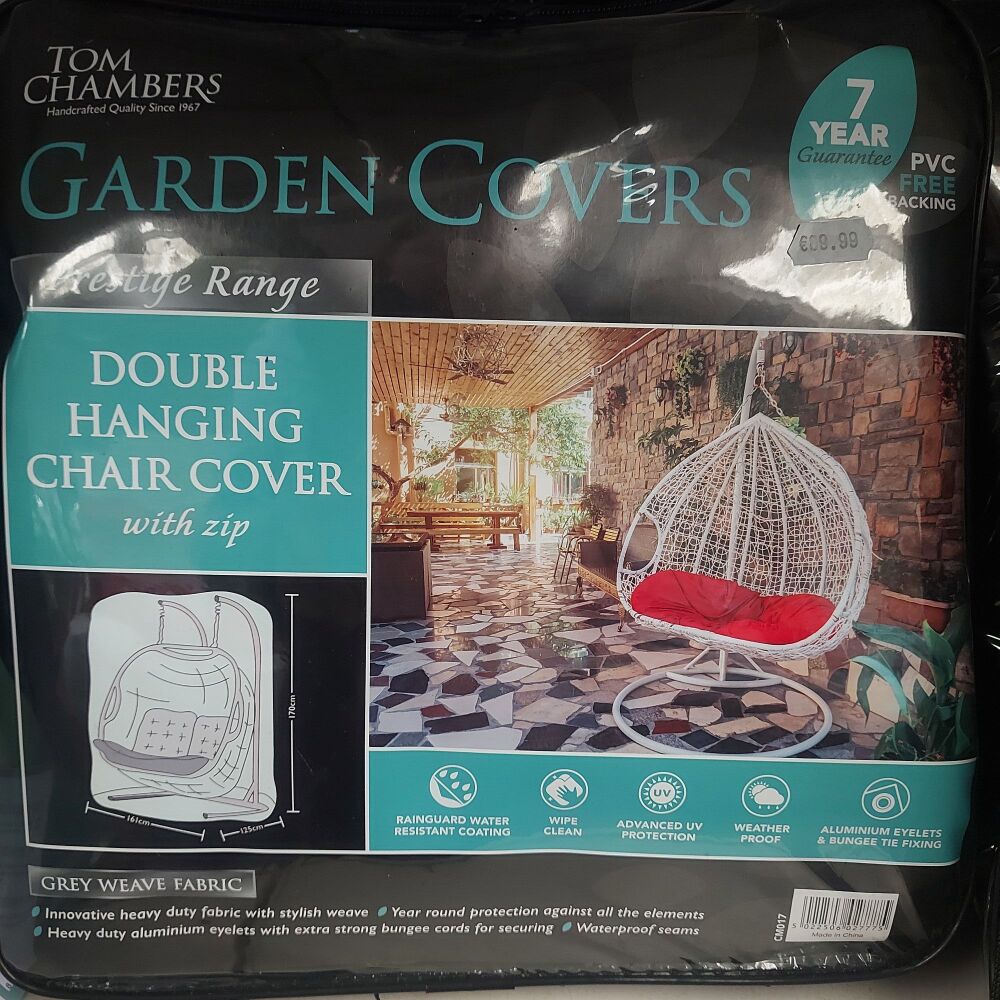 DOUBLE EGG CHAIR COVER