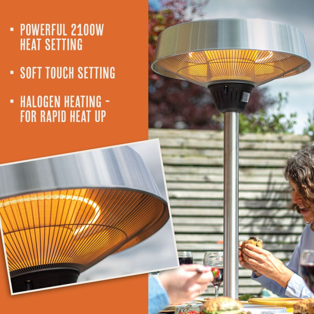 Heater - Silver Series Tabletop Heater