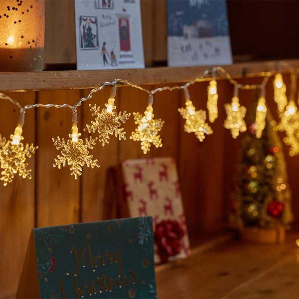 String Lights - Snowflake - 20