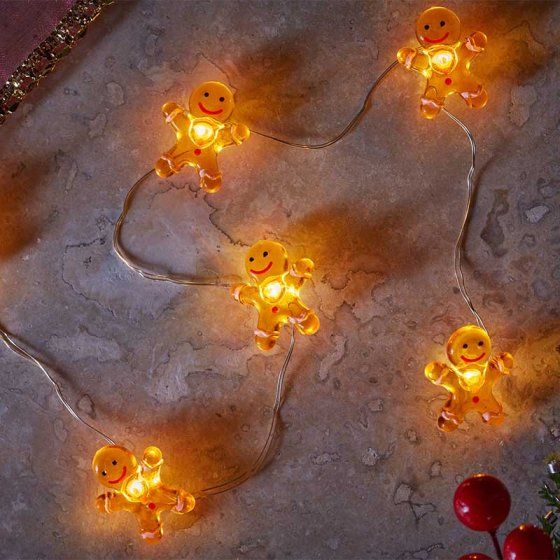 String Lights - Gingerbread - 20