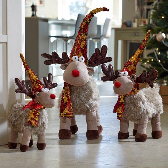 Plush Xmas Figure - Glam Deer - Large