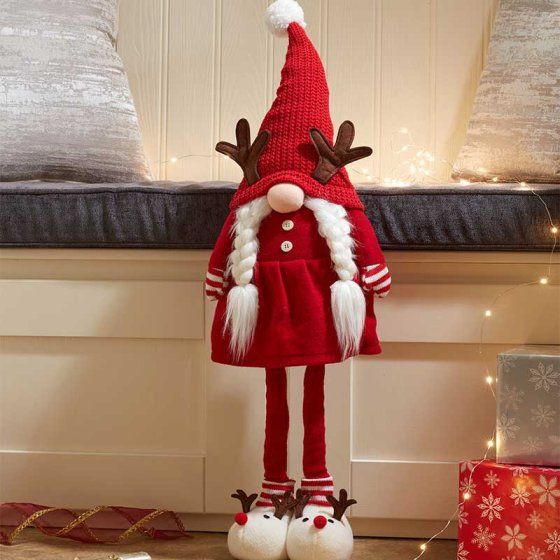Plush Xmas Figure - Mrs Claus