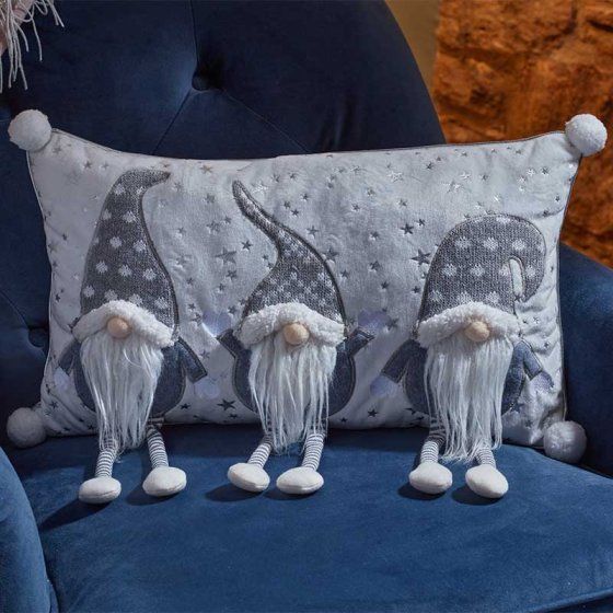 Cushion - Gonklets! - Grey