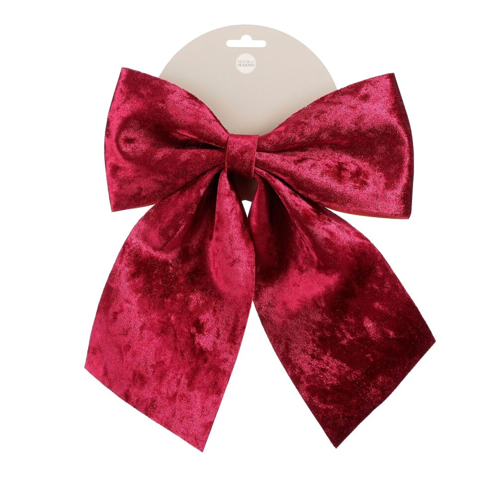 Bow -  Dark Red