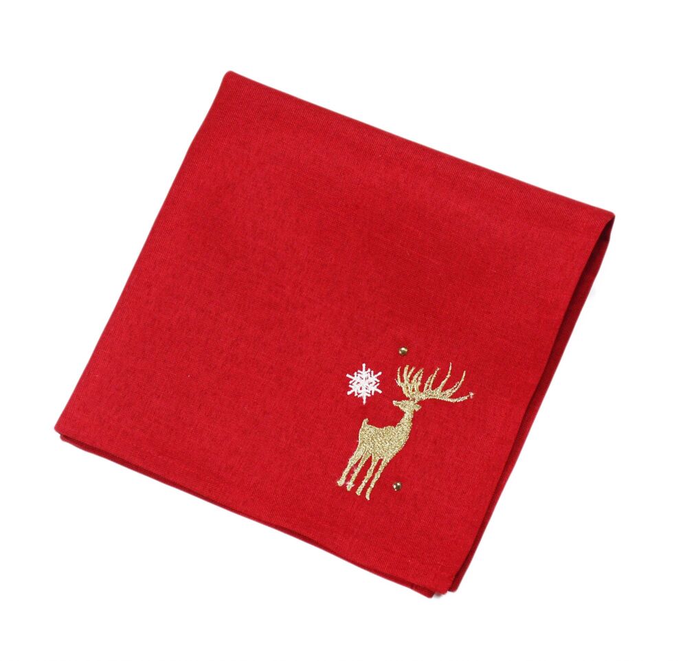 Napkins - Shimmer Stag