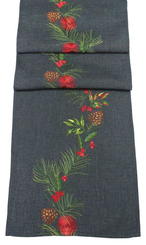 Table Runner - Winter Pines