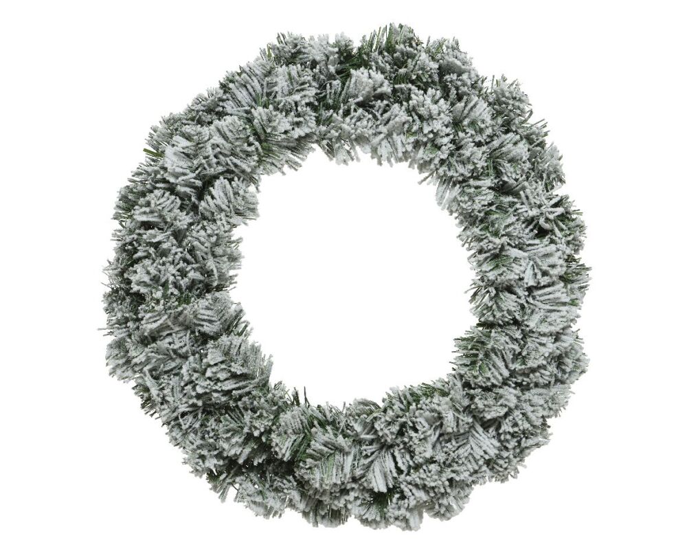 Wreath Imperial Snowy - 120cm