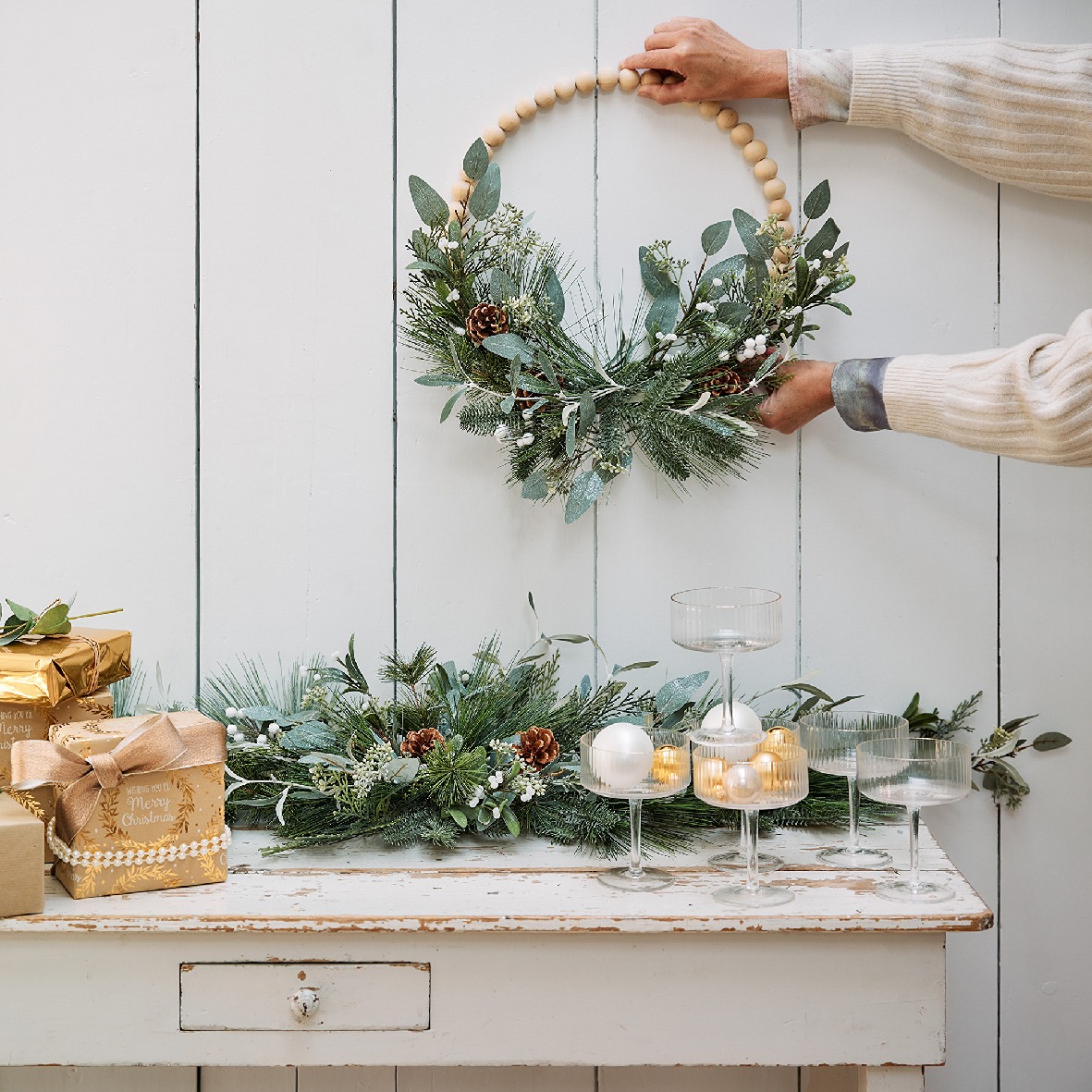 shop christmas wreaths and garlands