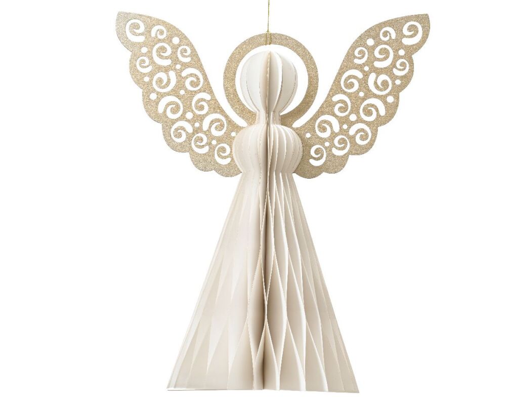 Angel Paper - Dia 33.4cm - White