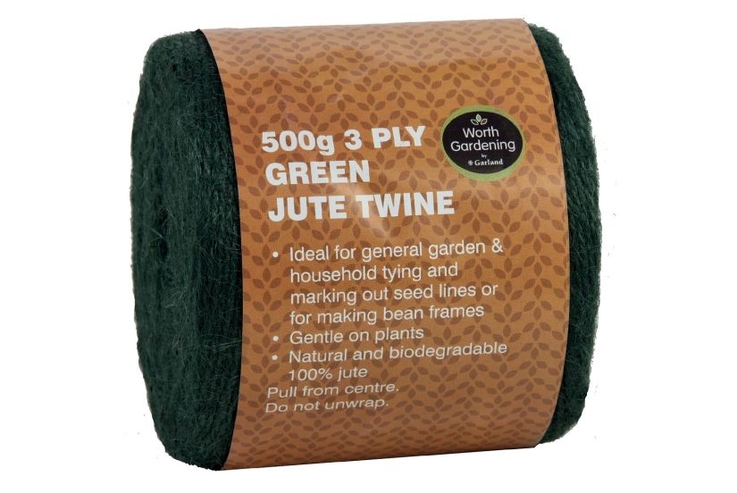 Jute Twine - 3 Ply Green - 500g