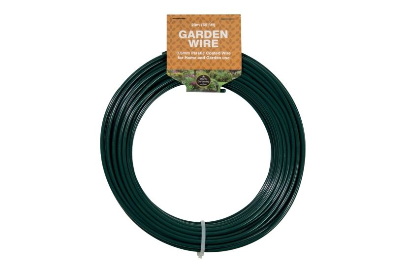 Wire - 20m Garden Wire 3.5mm Plastic Coated