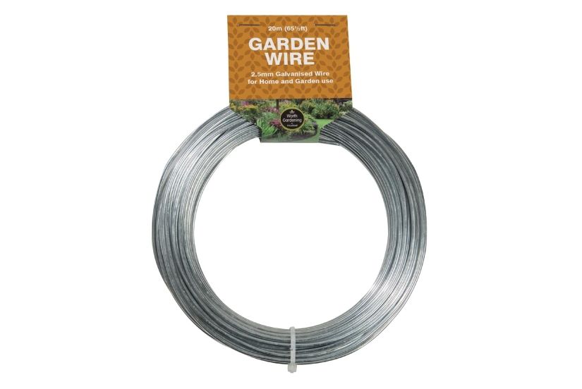Wire - 20m Garden Wire 2.5mm Galvanised