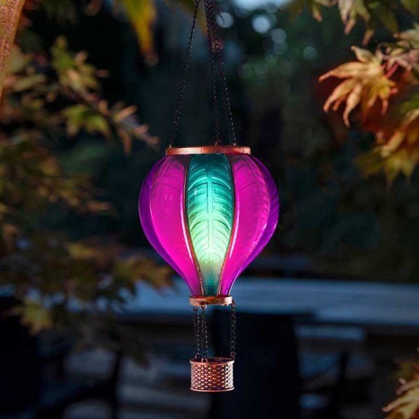 Hanging Solar Decor Light - Aurora Flaming Balloon