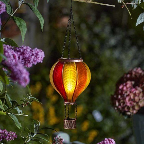 Hanging Solar Decor Light - Sunset Flaming Balloon