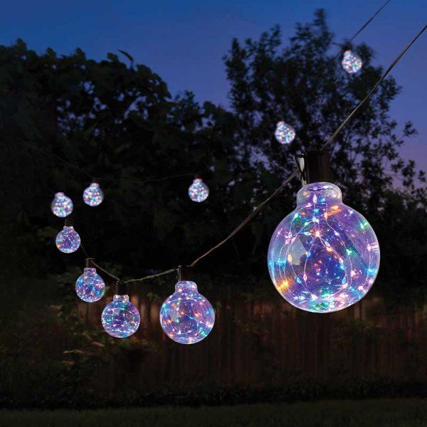 String Lights - Galaxy Firefly Festoons - Set of 10 - Multi coloured