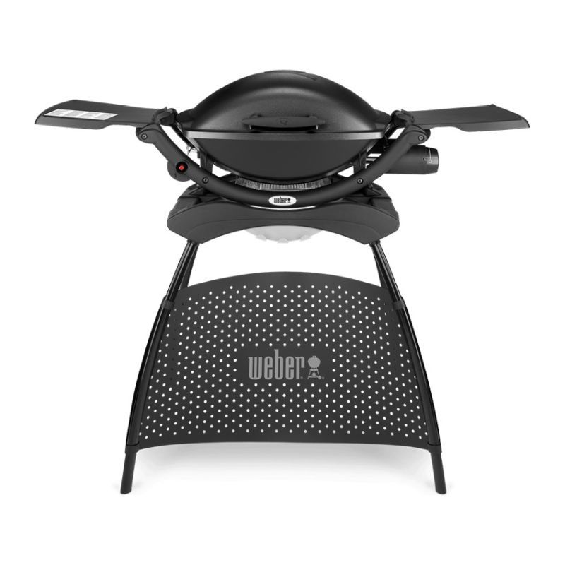 Weber Q 2000 Gas Barbecue with Stand Black