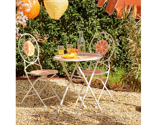 Bistro Set - Orange