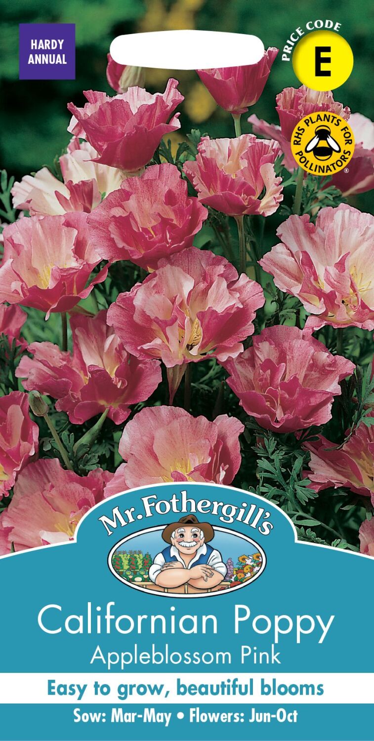 Californian Poppy - Appleblossom Pink