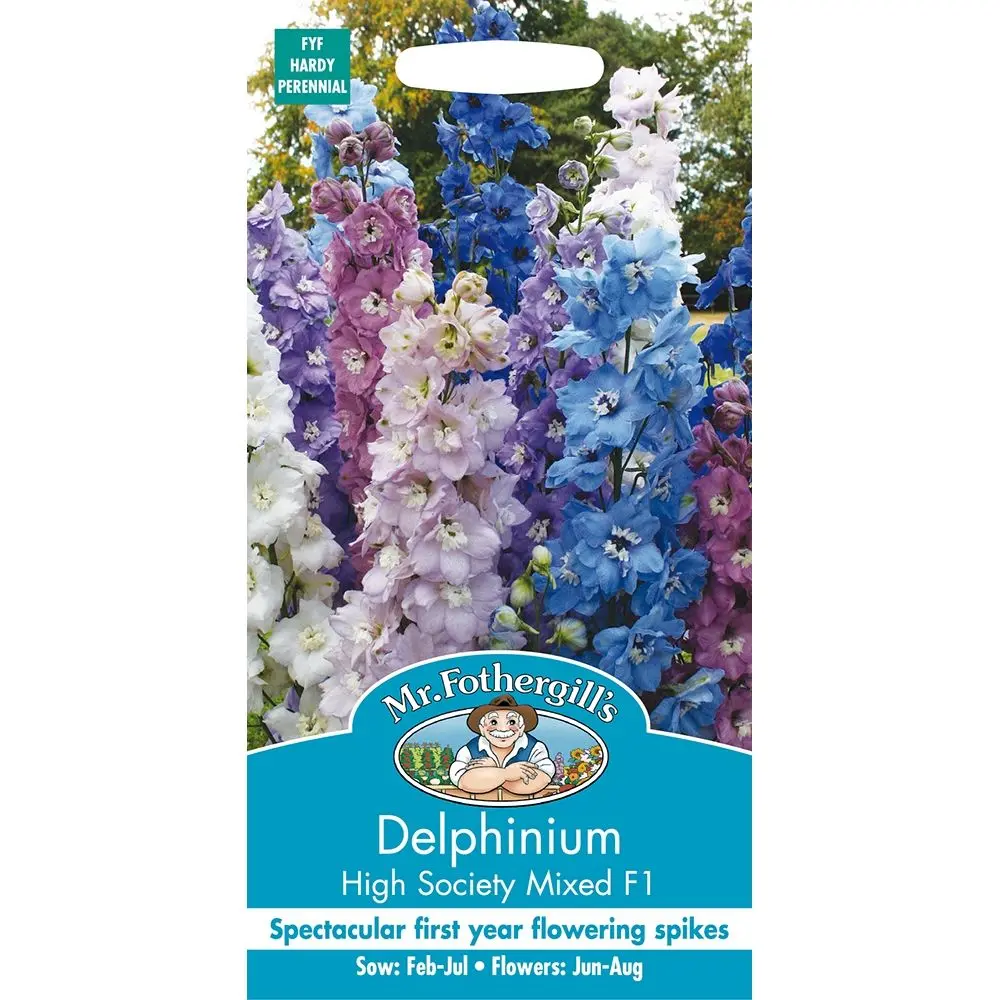 Delphinium High Society