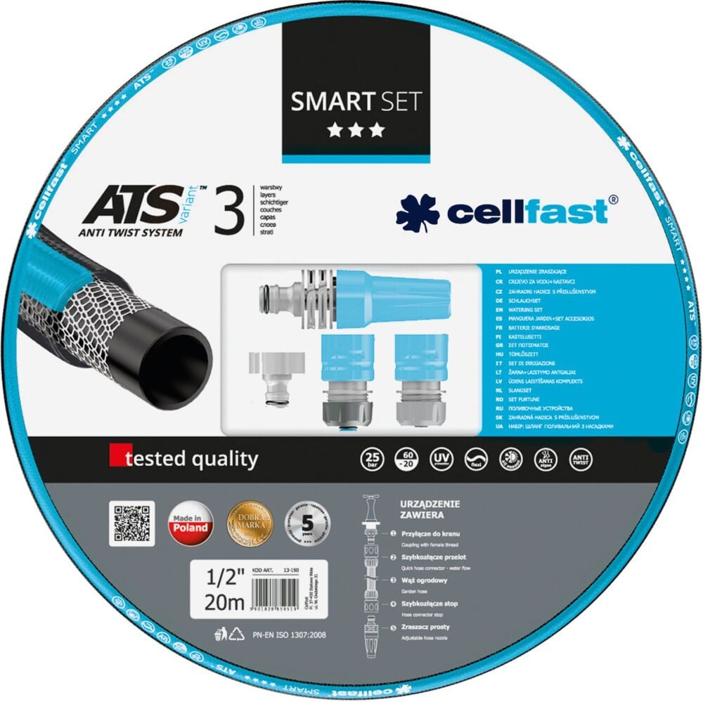 Cellfast Smart Garden Hose 25m