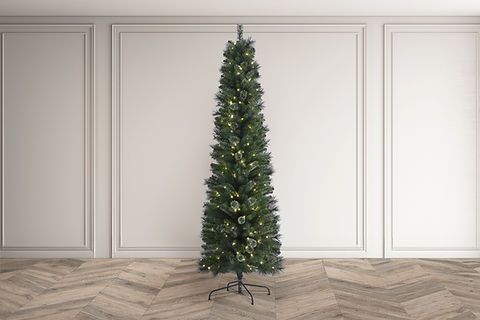 Pine Brampton- Slim - 6.5ft - Artificial christmas tree -Prelit