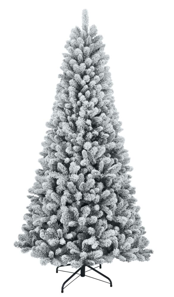 Artificial Christmas tree - Normandy Snowy Flocked - 4ft