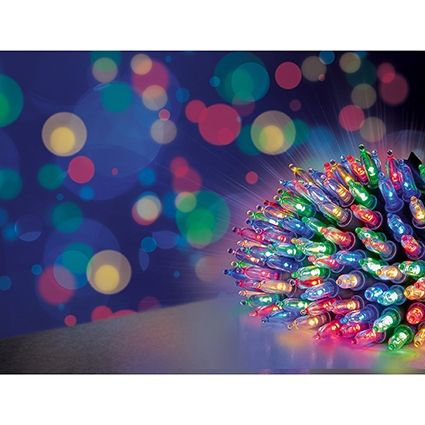 Christmas Lights - Fairy Cap Lights - Multi - 150
