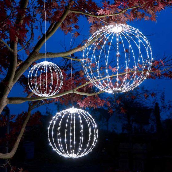 Christmas Twinkle Orb - Cool White 40cm - 240LED