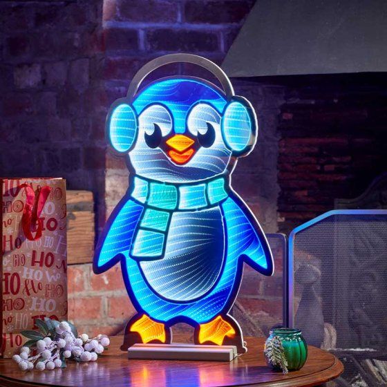 Infinity Mirror - PenguinFinity - 40cm