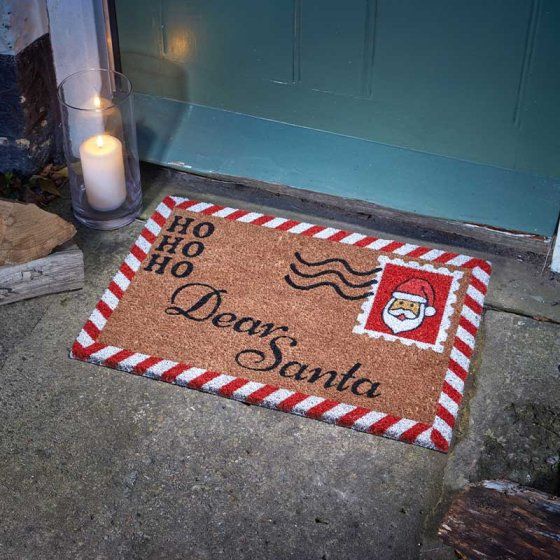 Door Mat - Dear Santa - 40 x 60cm