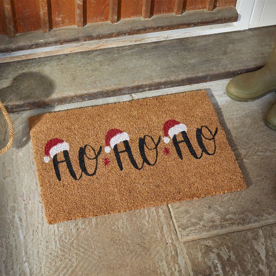 Door Mat - Ho Ho Ho - 40 x 60cm