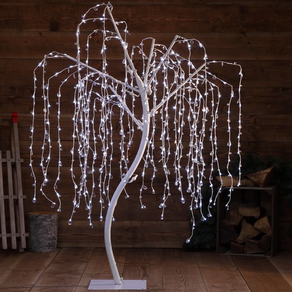 Willow LED Tree - White Jewelled - 1,8m - 420L