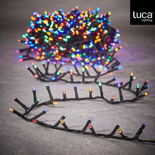 200 LED String Lights - Multicolour - Battery Operated